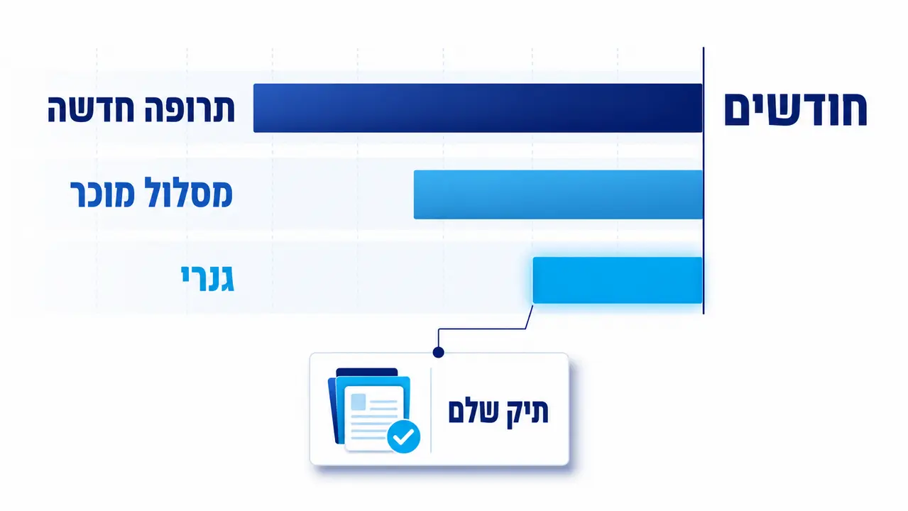 כמה זמן לוקח לרשום תרופה חדשה בישראל?
