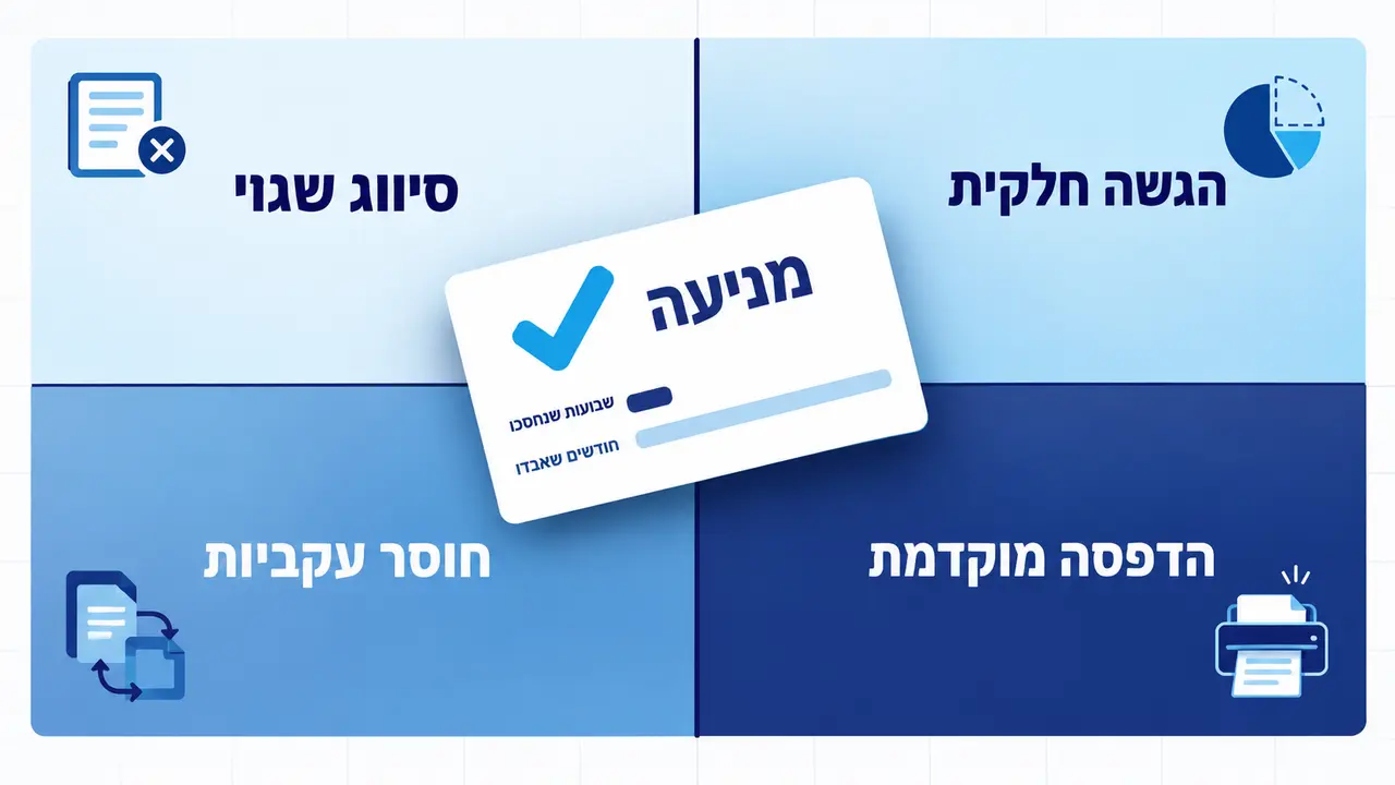אילו טעויות נפוצות מעכבות אישור שינויים ברשיון תרופה?